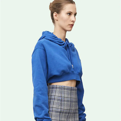 Cropped Hoodie Sweatshirt