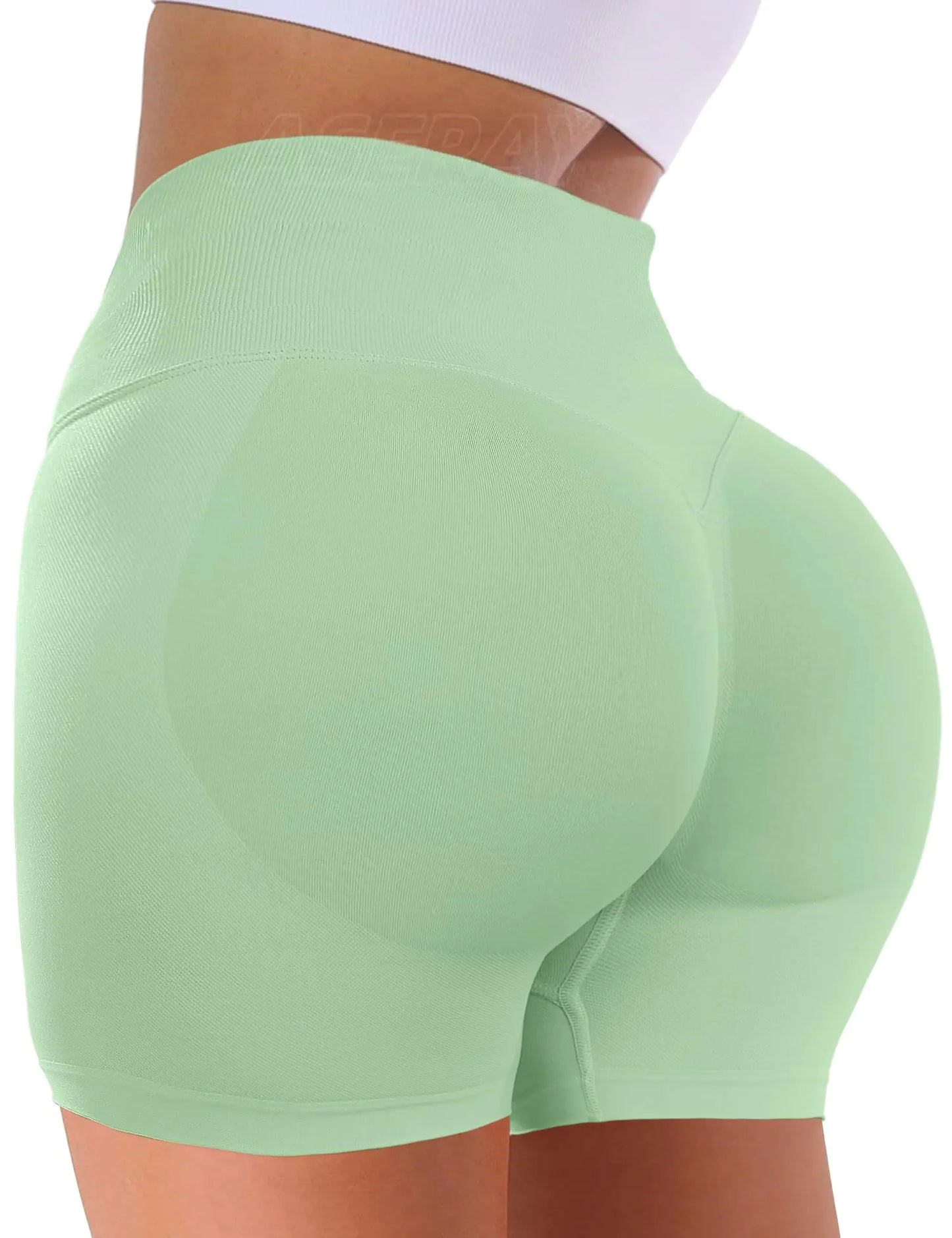 ASERAY scrunch shorts